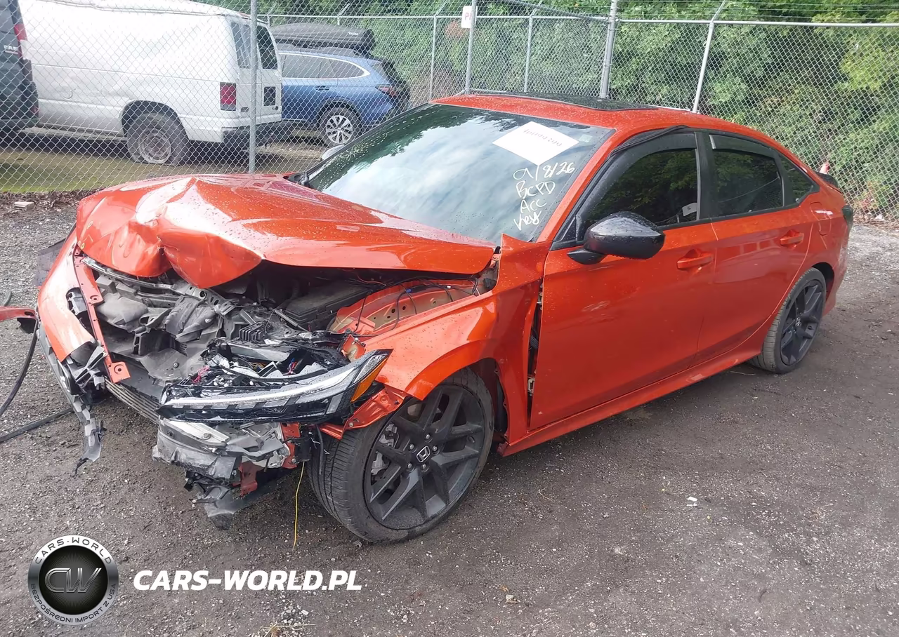 2022 Honda Civic Si Sedan VIN:2HGFE1E5XNH471518 - 2