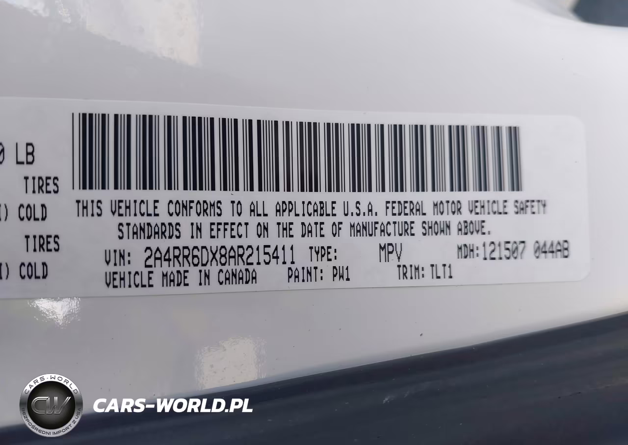 2010 Chrysler Town & Country Limited VIN:2A4RR6DX8AR215411 - 9