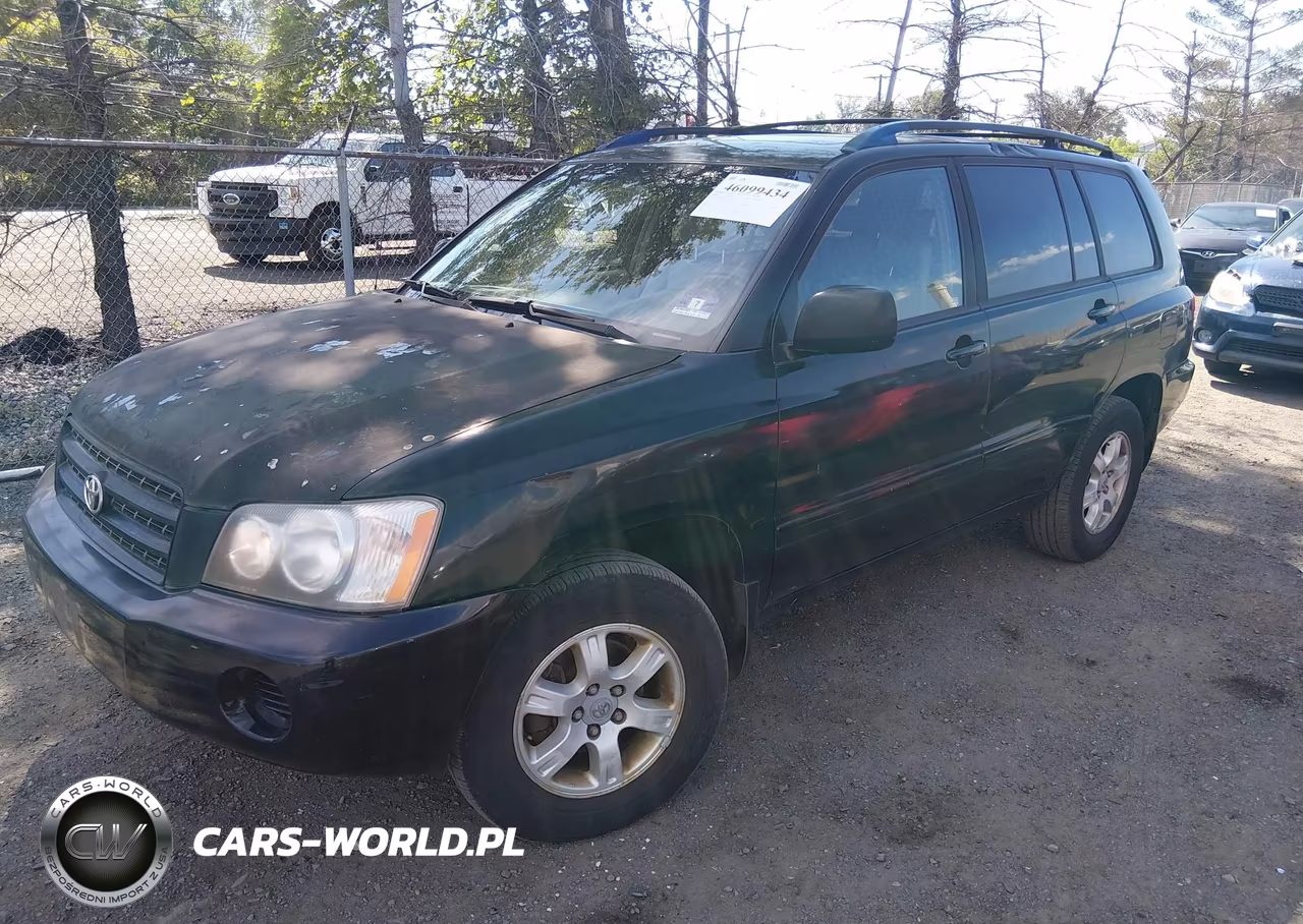 2001 Toyota Highlander V6 VIN:JTEHF21A810025570 - 2