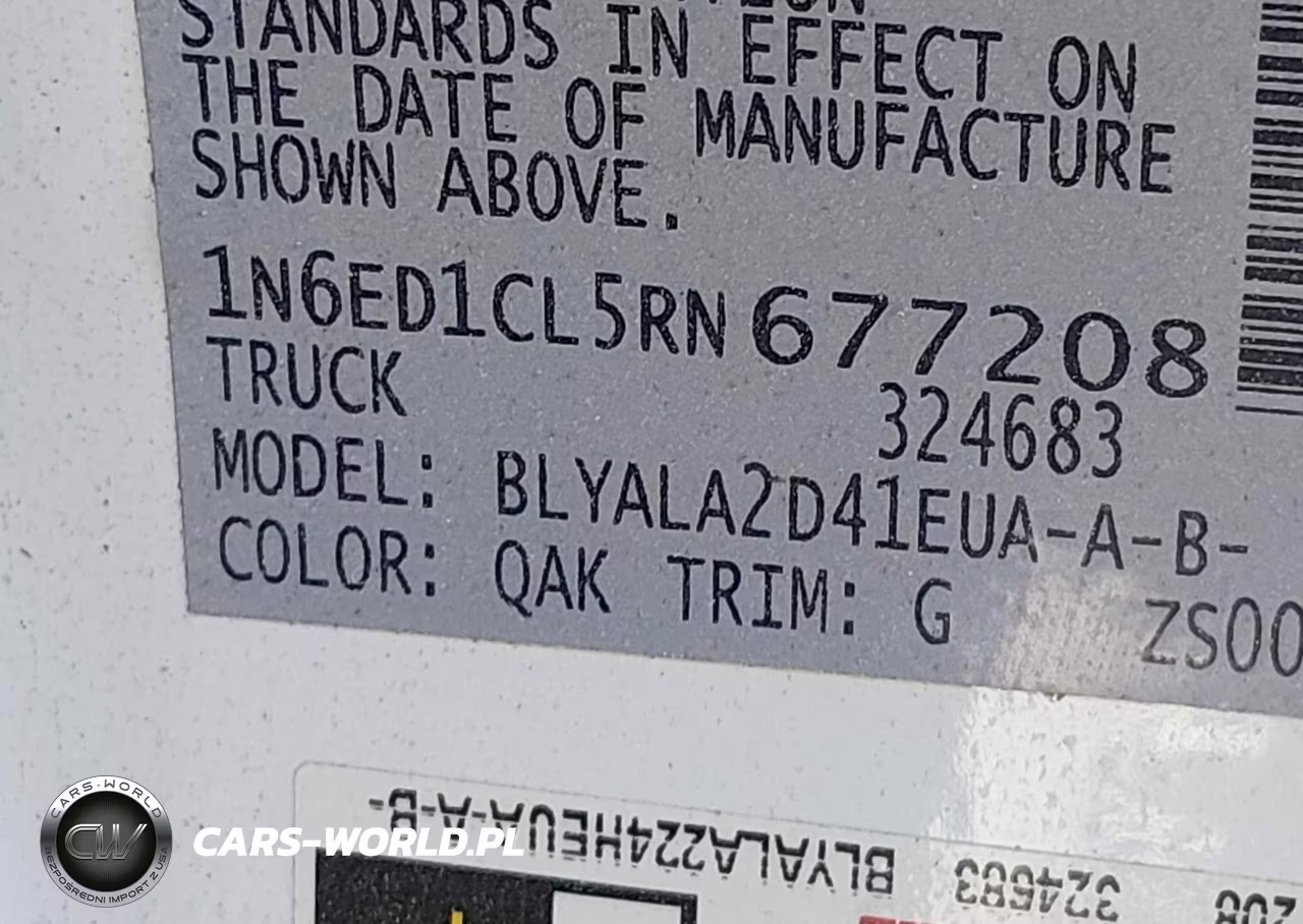 2024 Nissan Frontier King Cab S 4X2 VIN:1N6ED1CL5RN677208 - 9