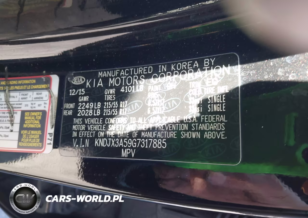 2016 Kia Soul ! VIN:KNDJX3A59G7317885 - 9