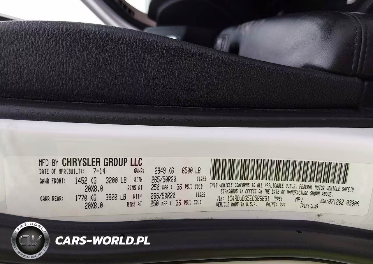 2014 Dodge Durango Limited VIN:1C4RDJDG5EC586631 - 9