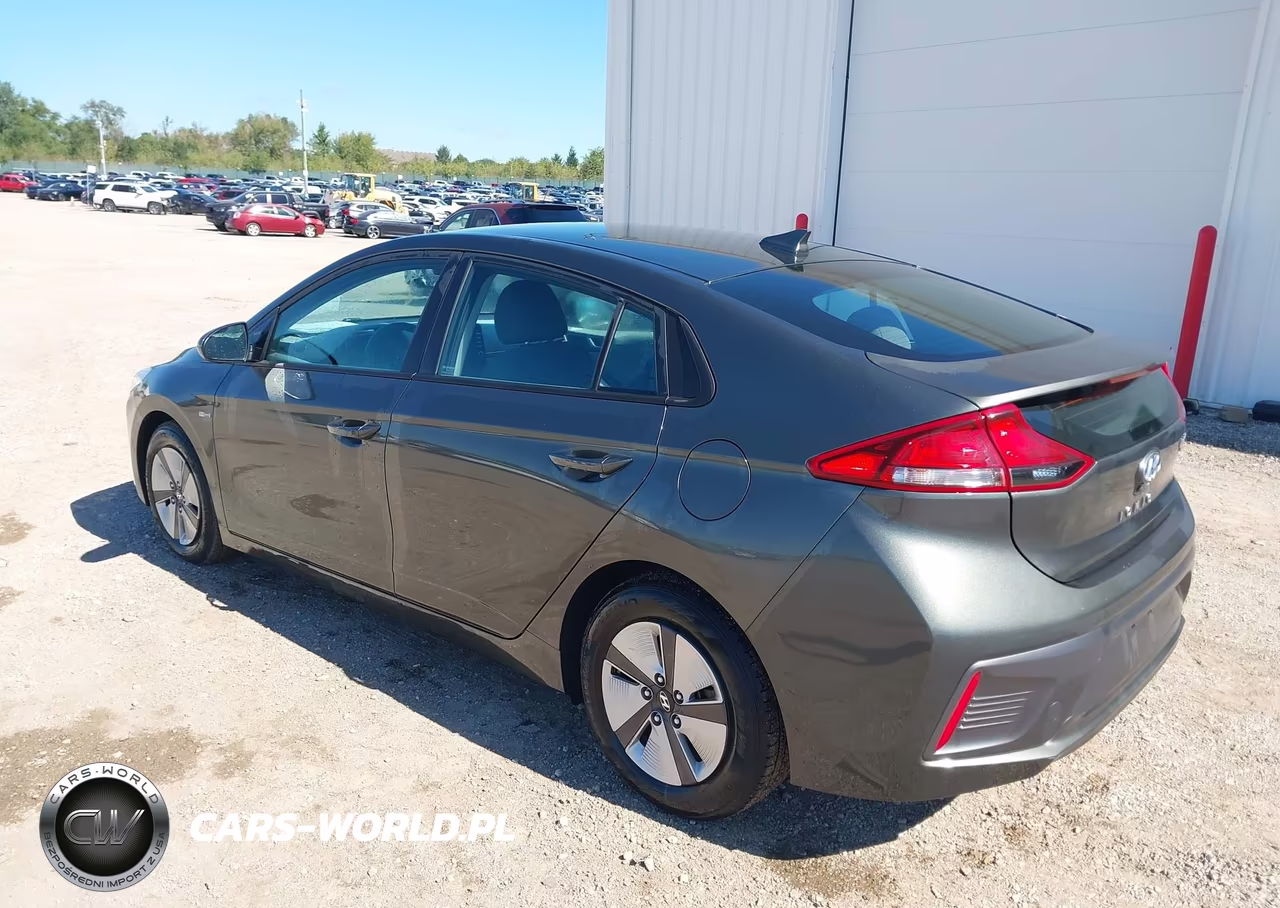 2020 Hyundai Ioniq Hybrid Blue VIN:KMHC65LC1LU221694 - 3