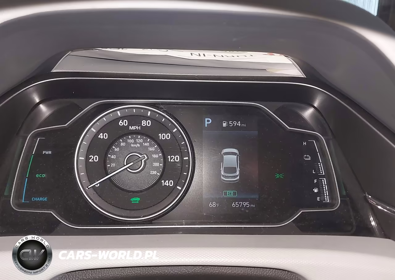 2020 Hyundai Ioniq Hybrid Blue VIN:KMHC65LC1LU221694 - 7