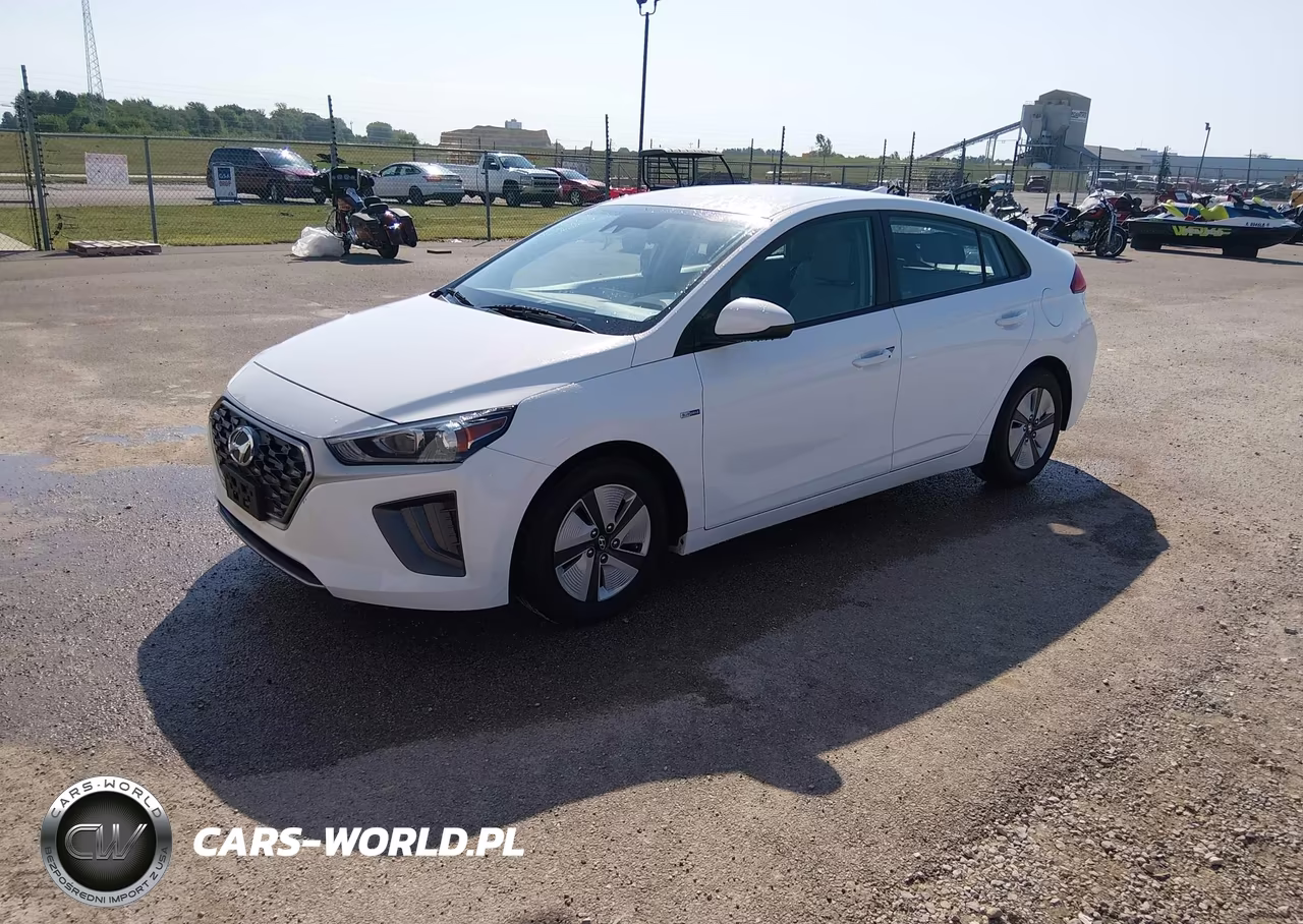 2020 Hyundai Ioniq Hybrid Blue VIN:KMHC65LC1LU232730 - 2