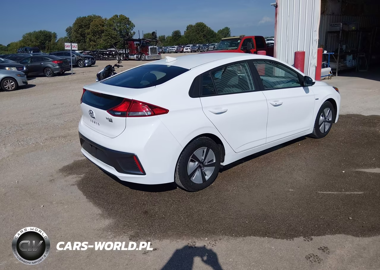 2020 Hyundai Ioniq Hybrid Blue VIN:KMHC65LC1LU232730 - 4