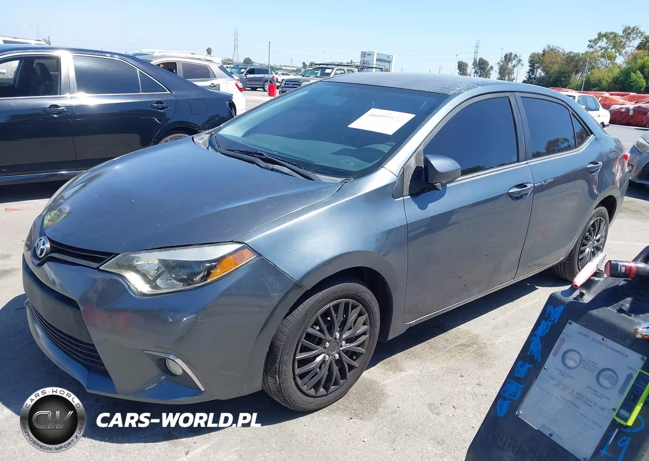 2015 Toyota Corolla Le VIN:5YFBURHEXFP186467 - 2