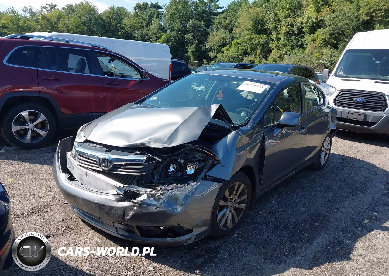 2012 Honda Civic Ex VIN:19XFB2F8XCE006400 - 2