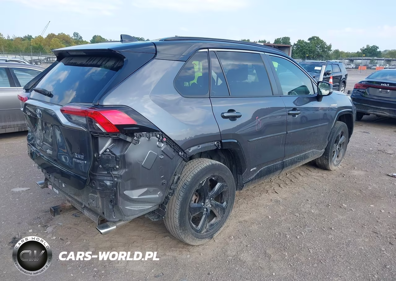 2019 Toyota Rav4 Hybrid Xse VIN:JTMEWRFV5KJ017191 - 4