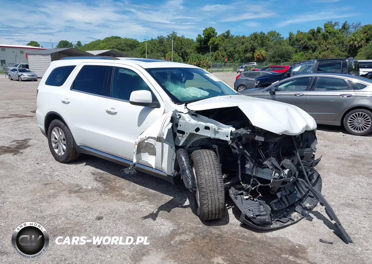 2022 Dodge Durango Sxt Rwd VIN:1C4RDHAG9NC102103 - 1