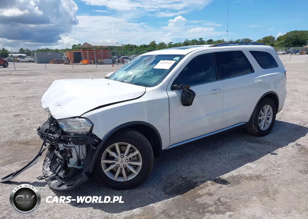 2022 Dodge Durango Sxt Rwd VIN:1C4RDHAG9NC102103 - 2