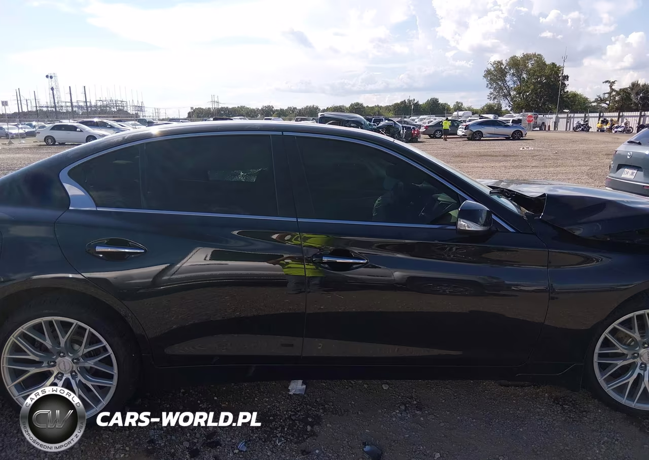 2018 Infiniti Q50 3.0T Luxe-3.0T Sport VIN:JN1EV7AR4JM437803 - 14