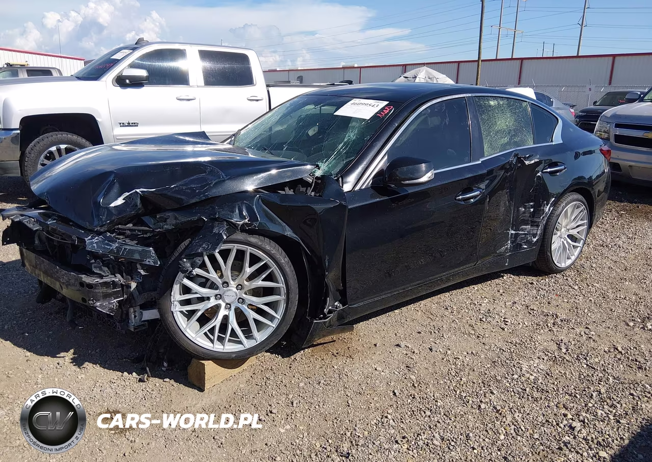 2018 Infiniti Q50 3.0T Luxe-3.0T Sport VIN:JN1EV7AR4JM437803 - 2