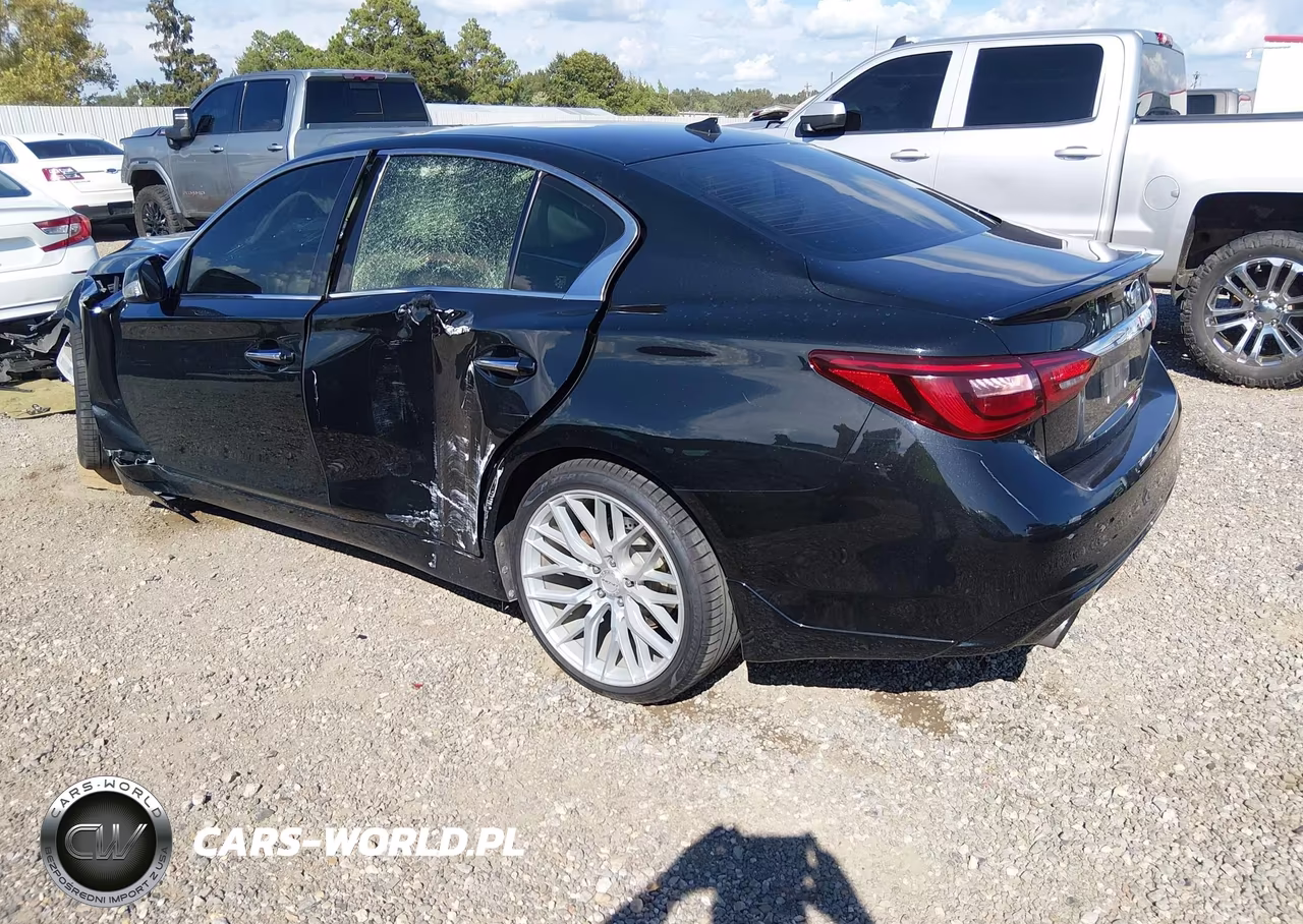 2018 Infiniti Q50 3.0T Luxe-3.0T Sport VIN:JN1EV7AR4JM437803 - 3