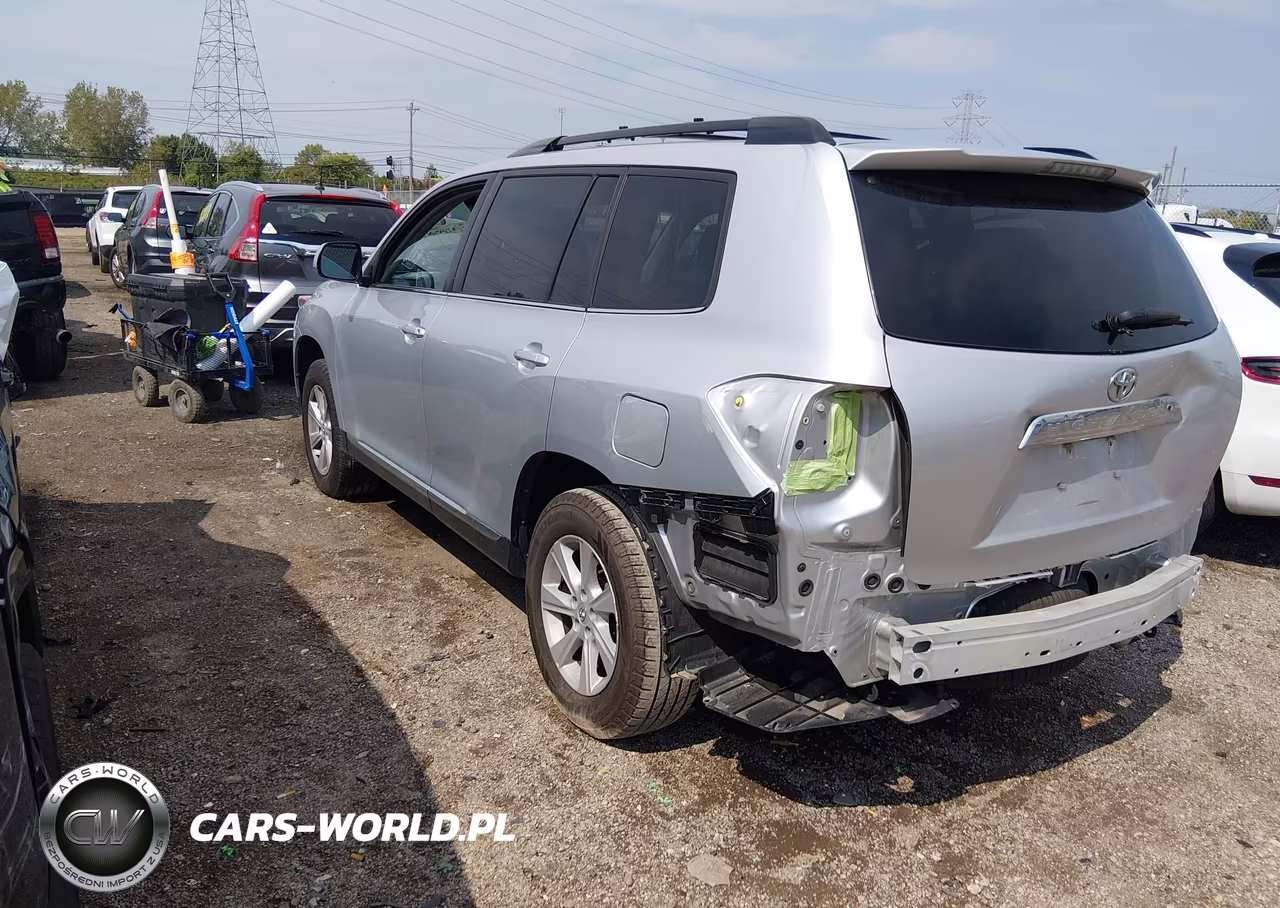 2013 Toyota Highlander Se V6 VIN:5TDZK3EH6DS109972 - 3