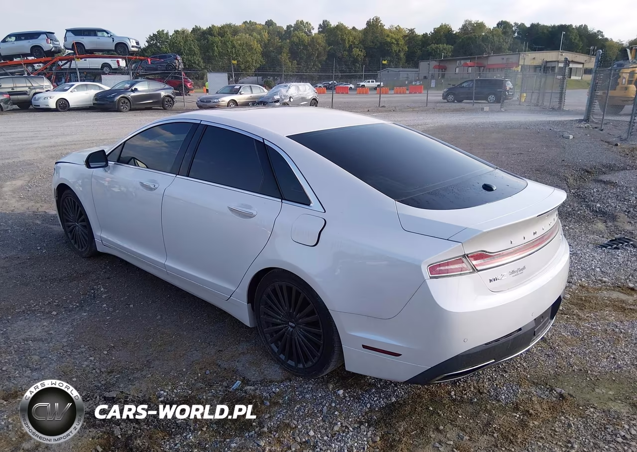 2017 Lincoln Mkz Reserve VIN:3LN6L5E97HR649646 - 3