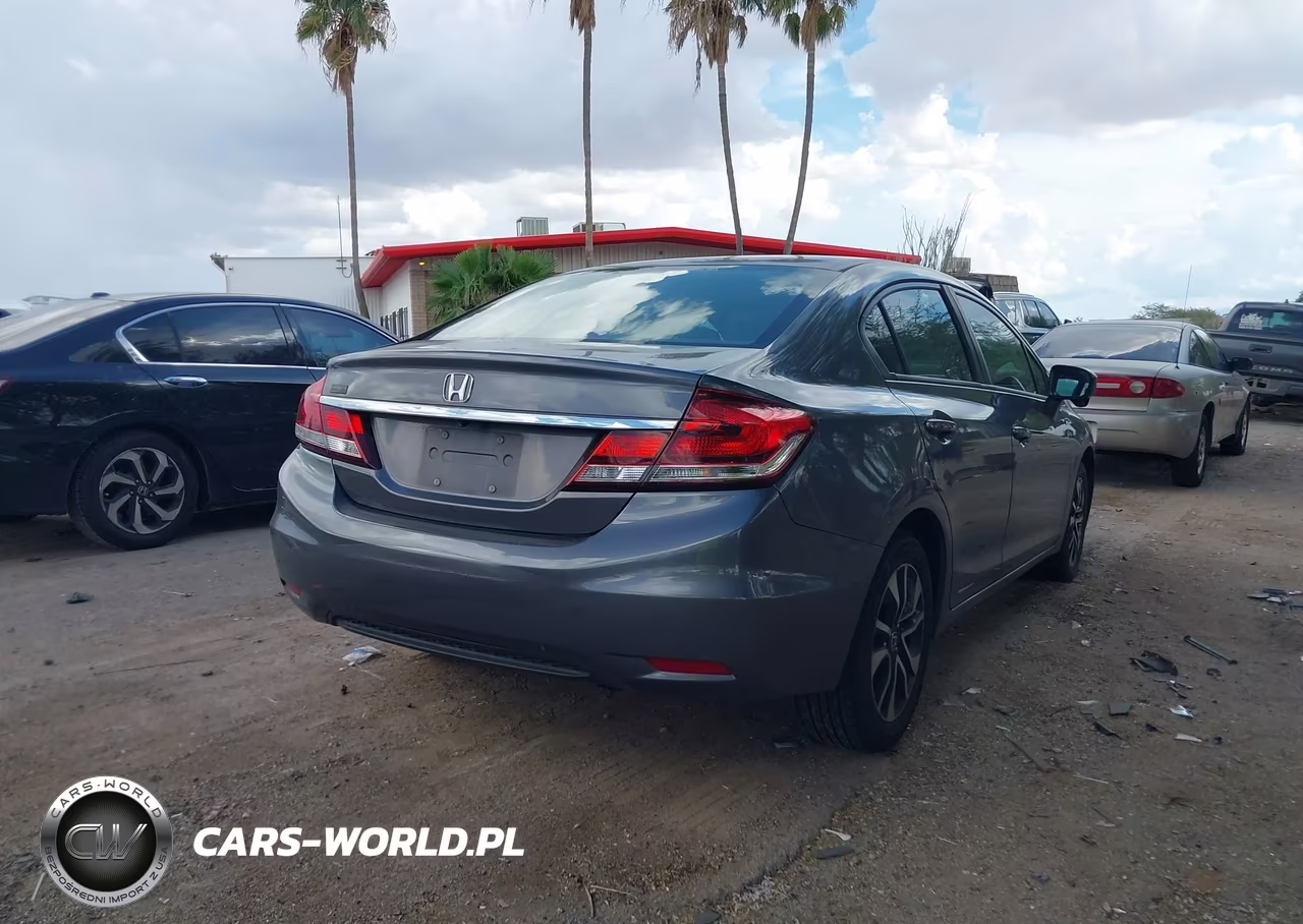 2015 Honda Civic Ex VIN:19XFB2F84FE048470 - 4