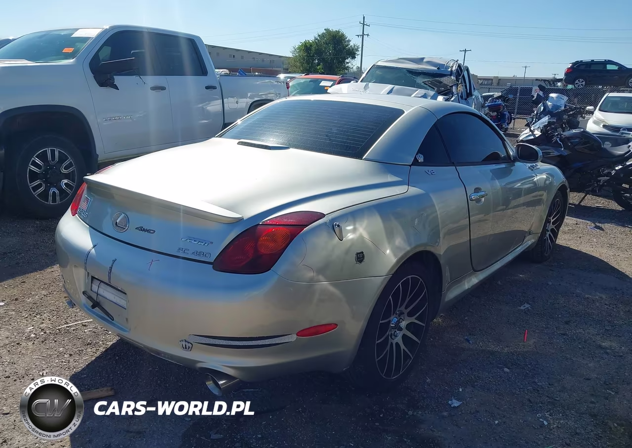 2003 Lexus Sc 430 VIN:JTHFN48Y030044337 - 4