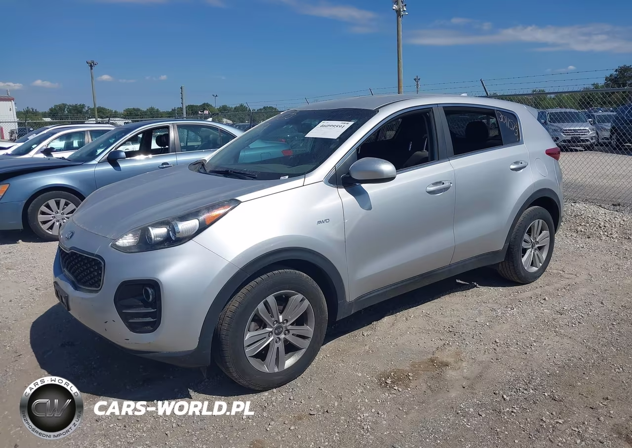 2017 Kia Sportage Lx VIN:KNDPMCAC7H7238878 - 2