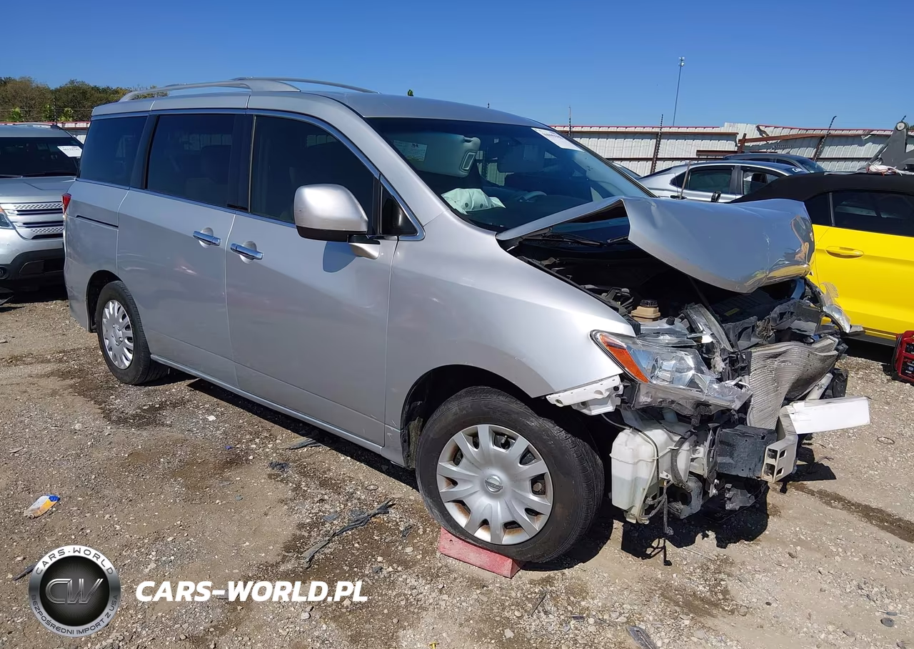 2012 Nissan Quest S VIN:JN8AE2KP9C9046409 - 1