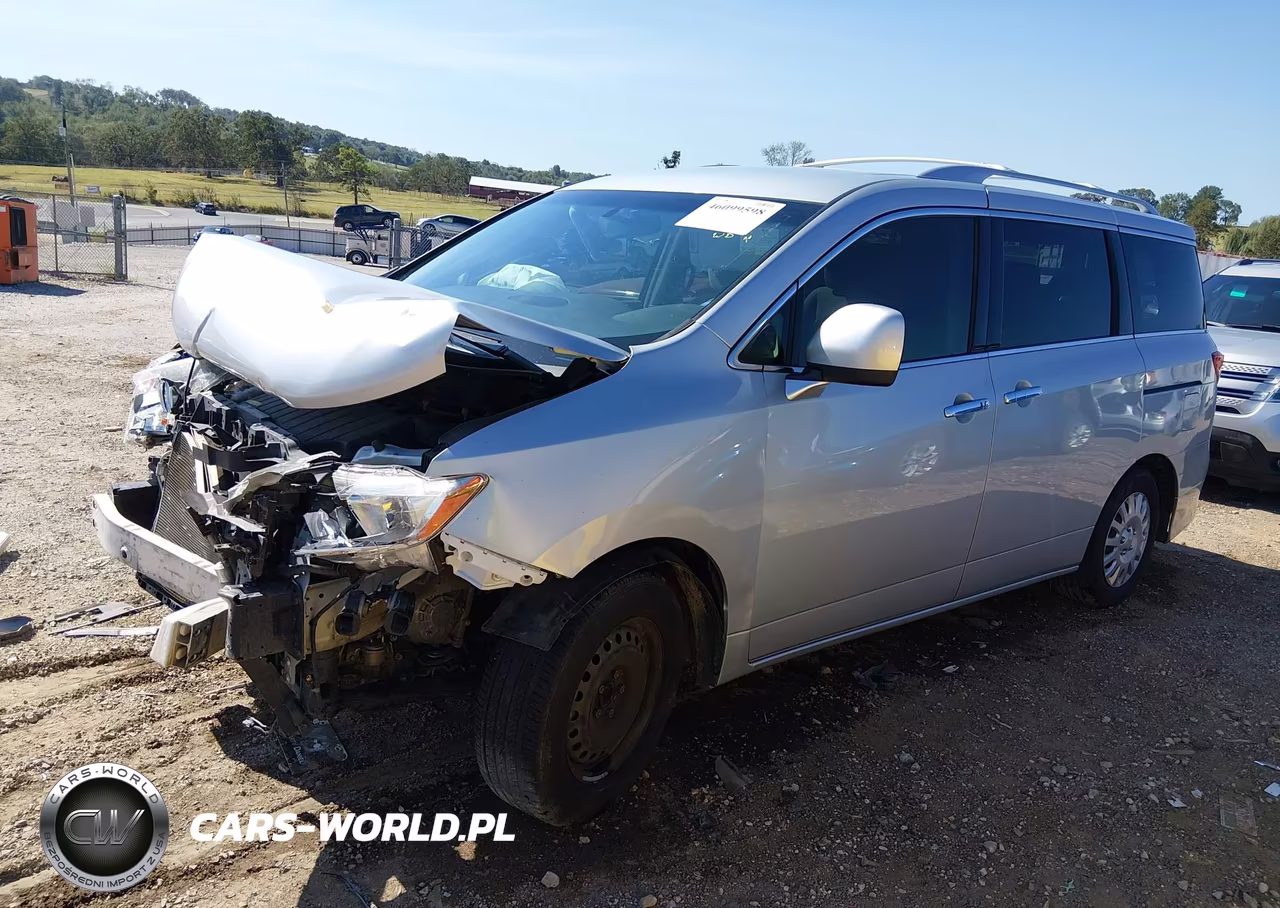 2012 Nissan Quest S VIN:JN8AE2KP9C9046409 - 2