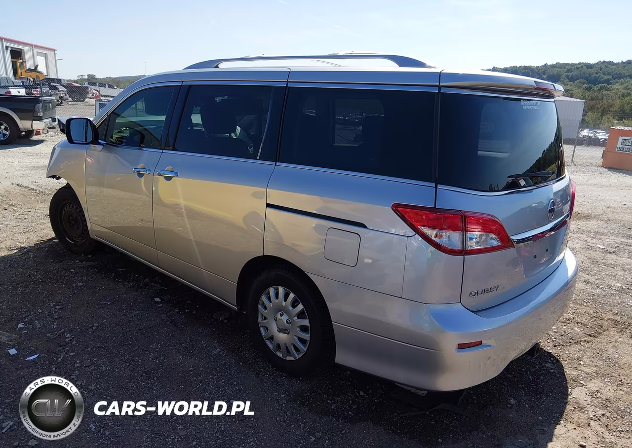 2012 Nissan Quest S VIN:JN8AE2KP9C9046409 - 3
