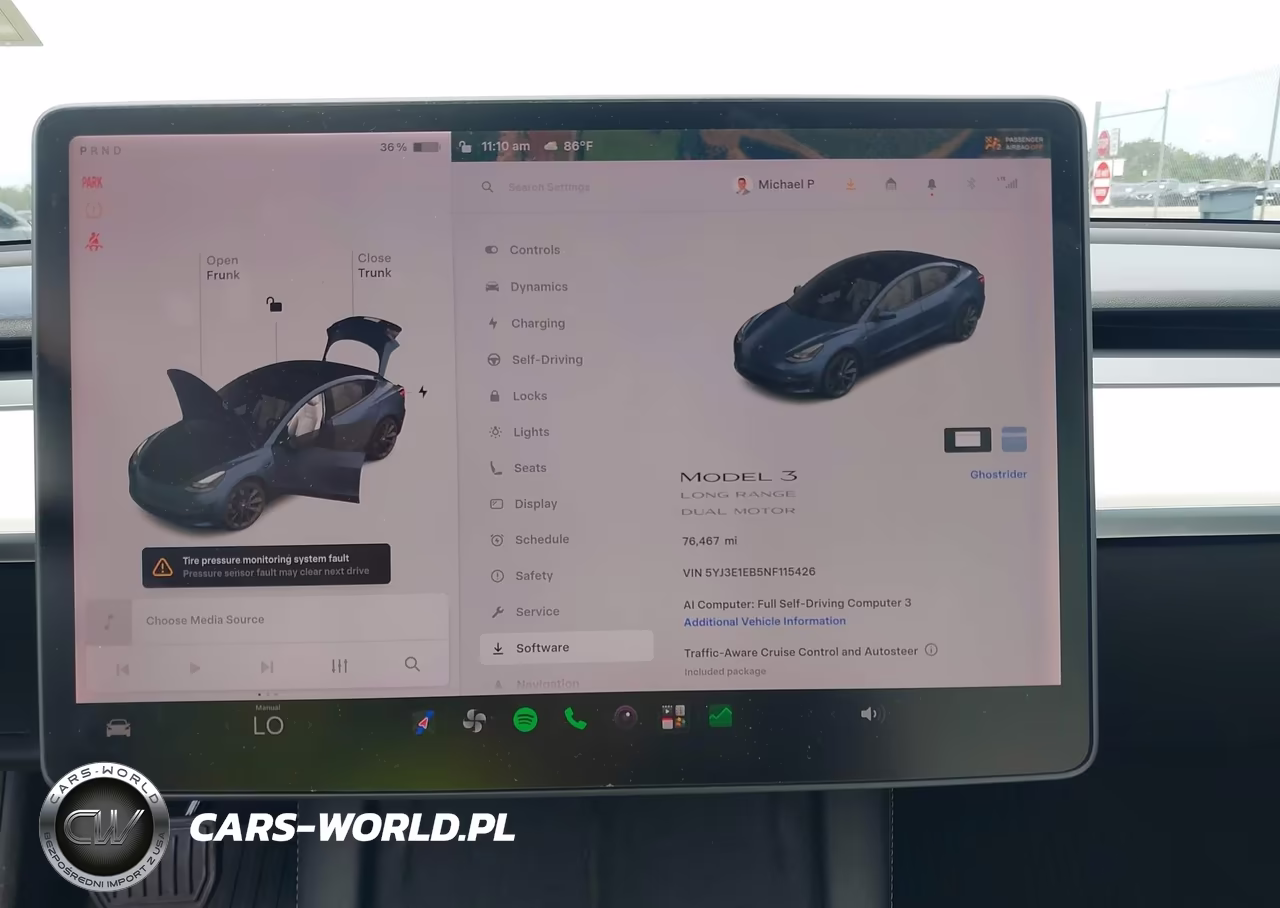 2022 Tesla Model 3 Long Range Dual Motor All-Wheel Drive VIN:5YJ3E1EB5NF115426 - 7