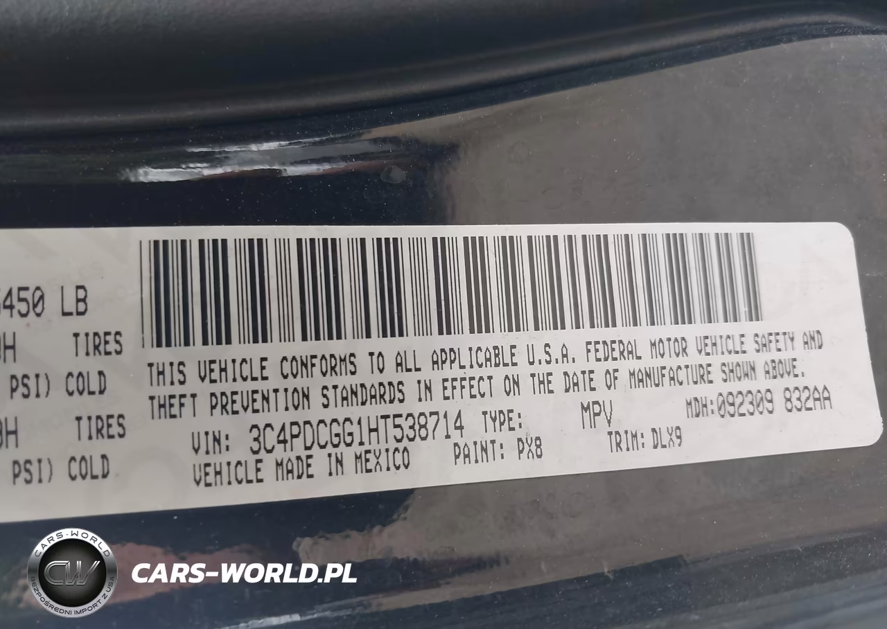 2017 Dodge Journey Crossroad Plus VIN:3C4PDCGG1HT538714 - 9