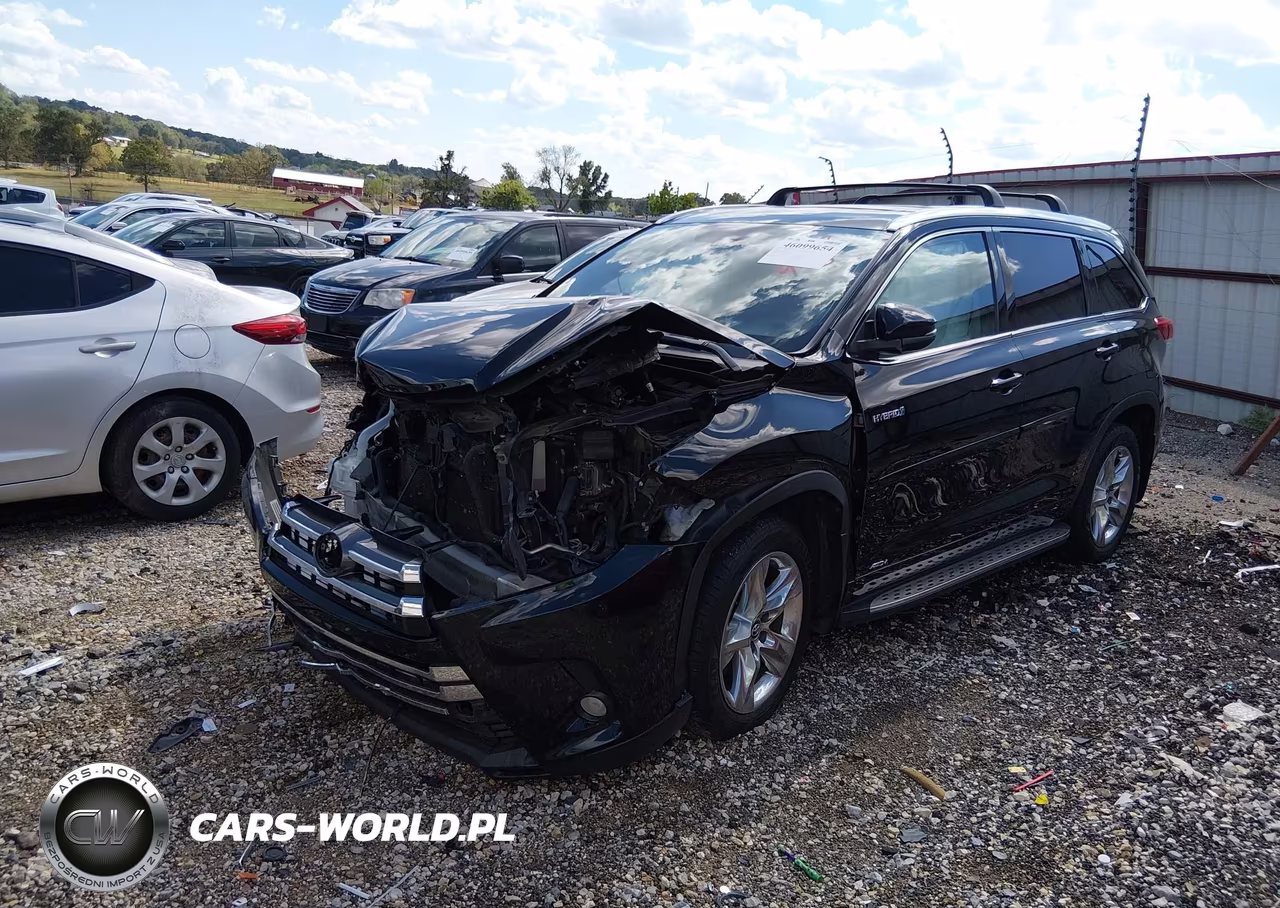 2017 Toyota Highlander Hybrid Limited VIN:5TDDGRFH5HS023703 - 2