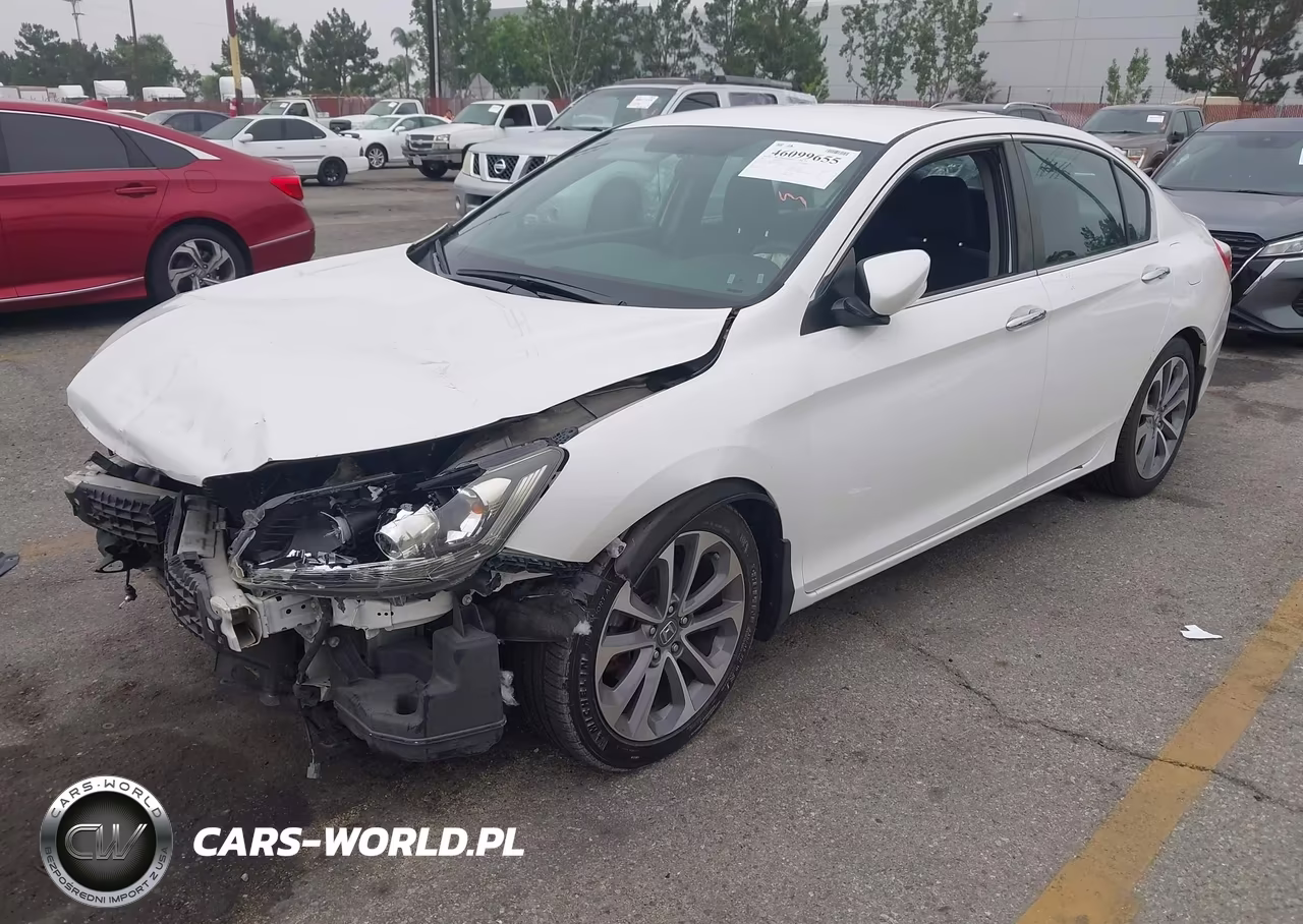 2013 Honda Accord Sport VIN:1HGCR2F52DA276845 - 2