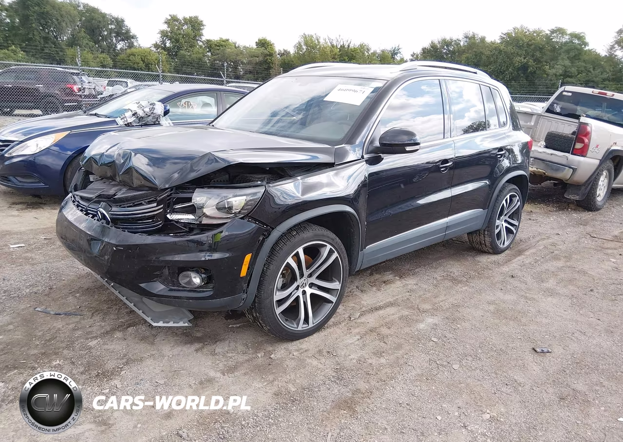 2017 Volkswagen Tiguan 2.0T Sel VIN:WVGWV7AX5HK031370 - 2