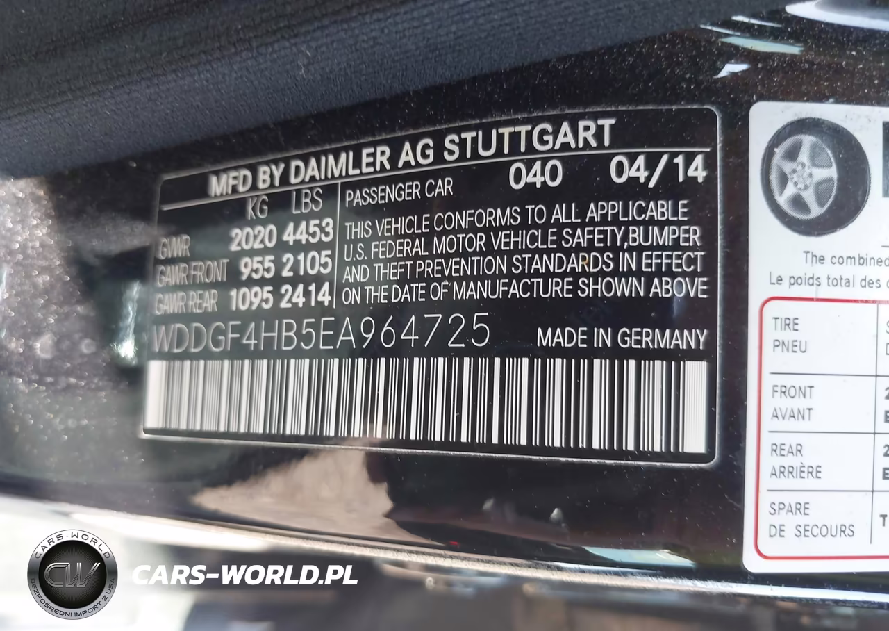 2014 Mercedes-Benz C 250 Sport VIN:WDDGF4HB5EA964725 - 9