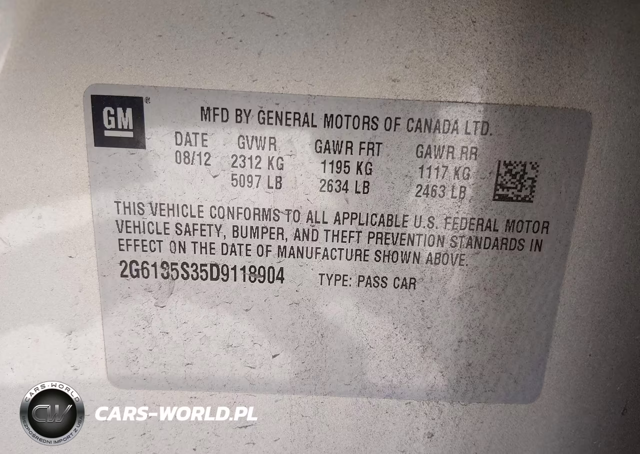 2013 Cadillac Xts Premium VIN:2G61S5S35D9118904 - 9