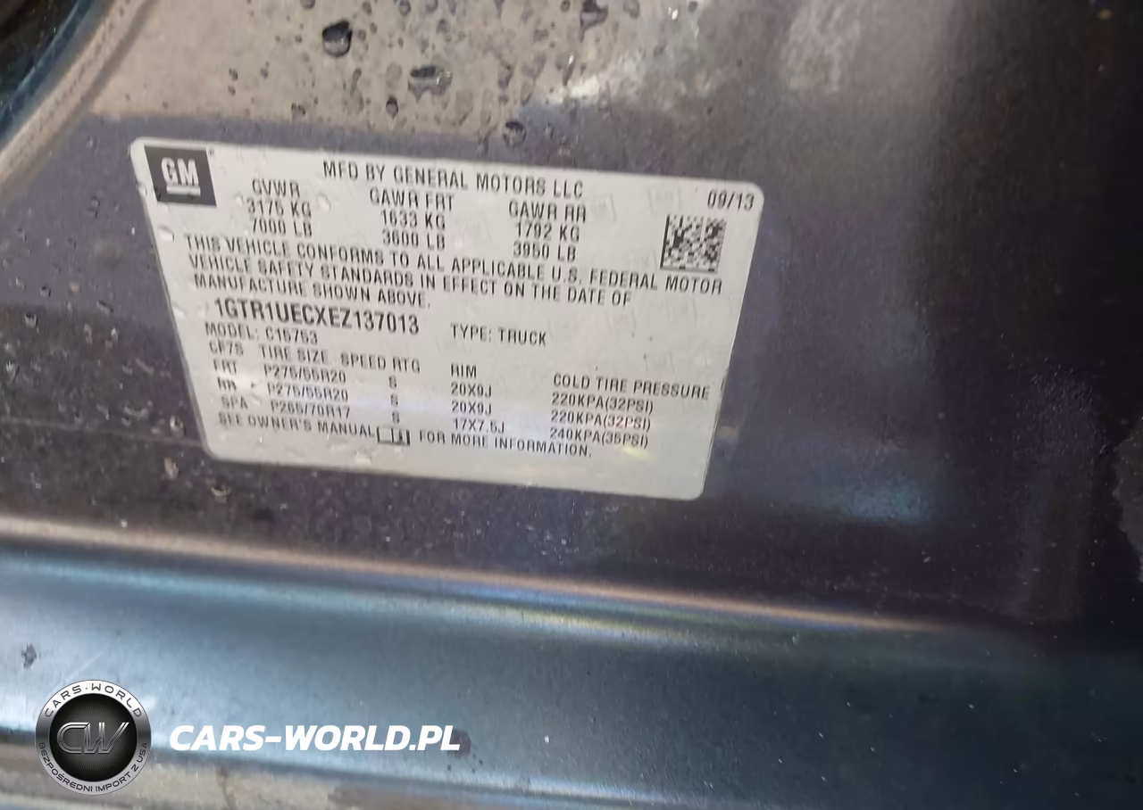 2014 GMC Sierra 1500 Sle VIN:1GTR1UECXEZ137013 - 9