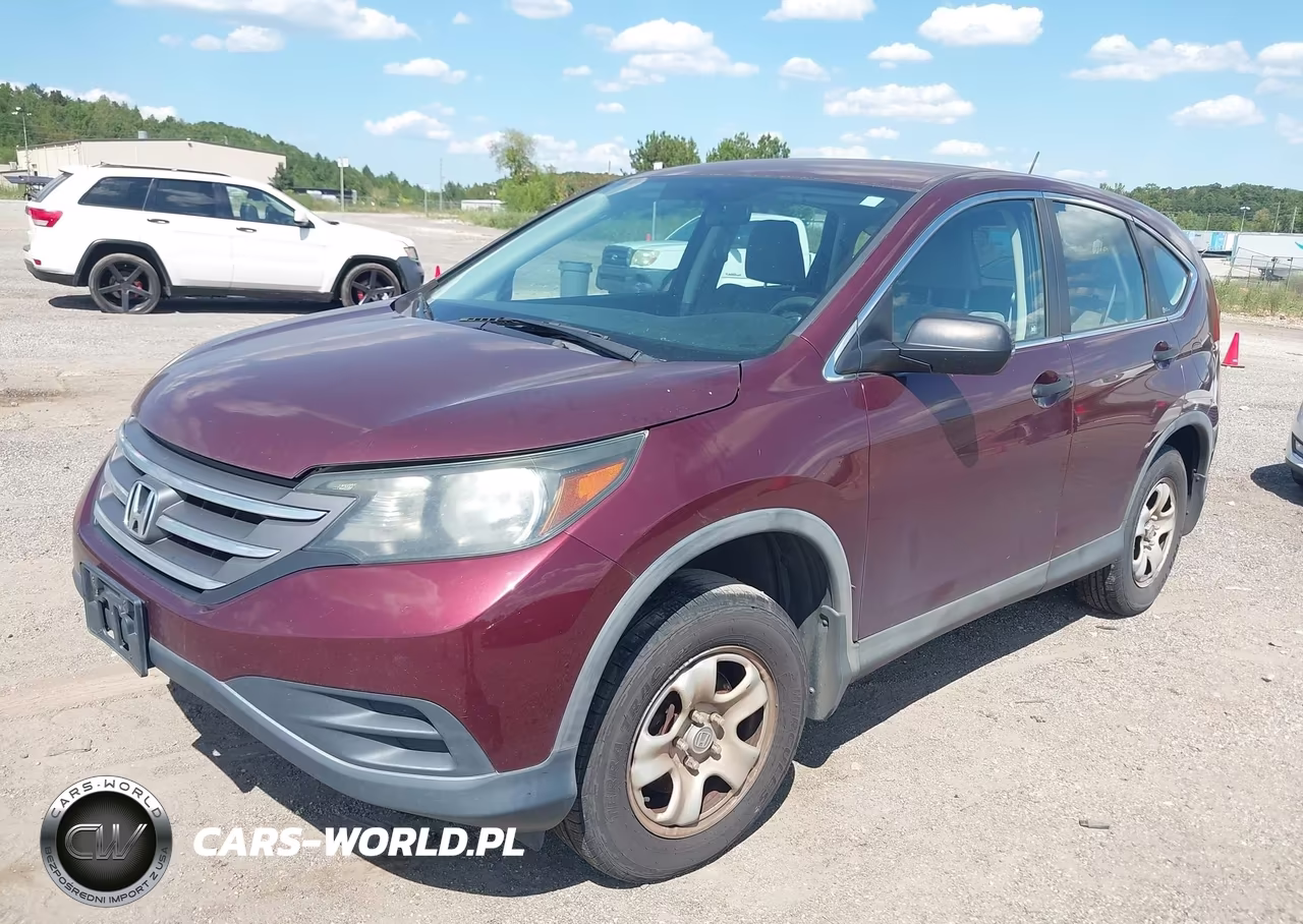 2012 Honda Cr-V Lx VIN:5J6RM4H35CL025894 - 2