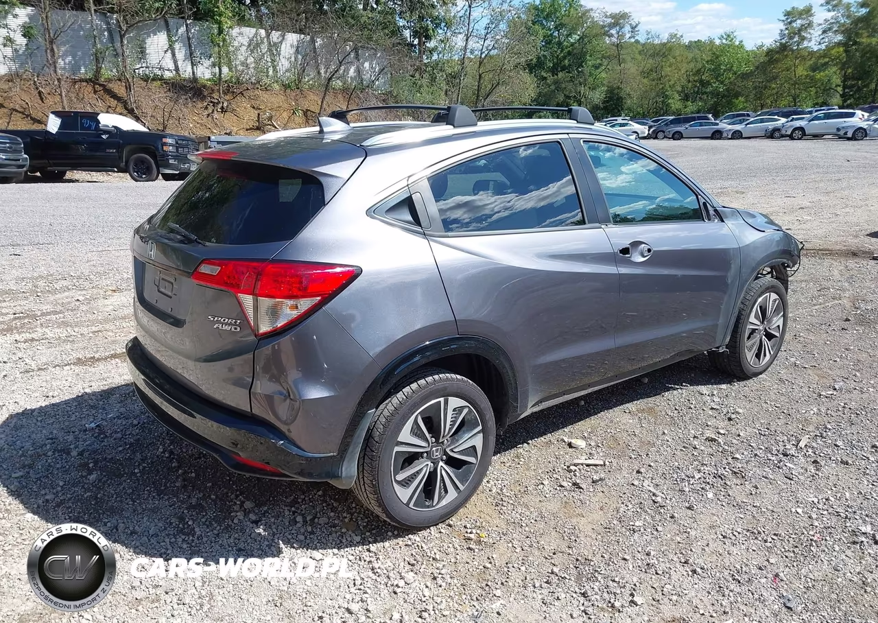 2022 Honda Hr-V Awd Sport VIN:3CZRU6H10NM700255 - 4