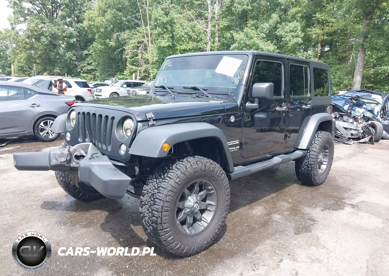 2017 Jeep Wrangler Unlimited Sport 4X4 VIN:1C4BJWDG3HL671575 - 2