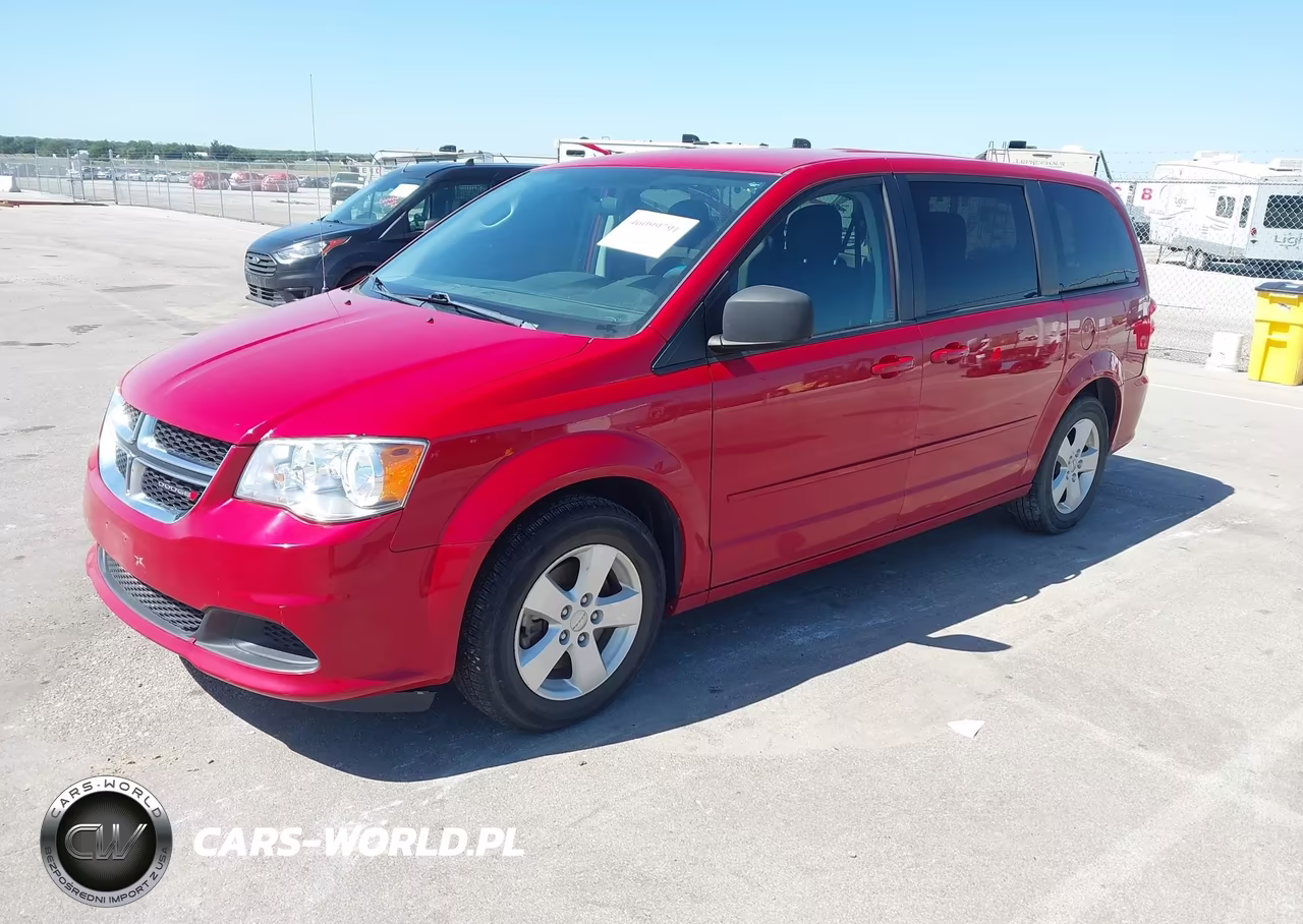 2015 Dodge Grand Caravan Se VIN:2C4RDGBG2FR687740 - 2