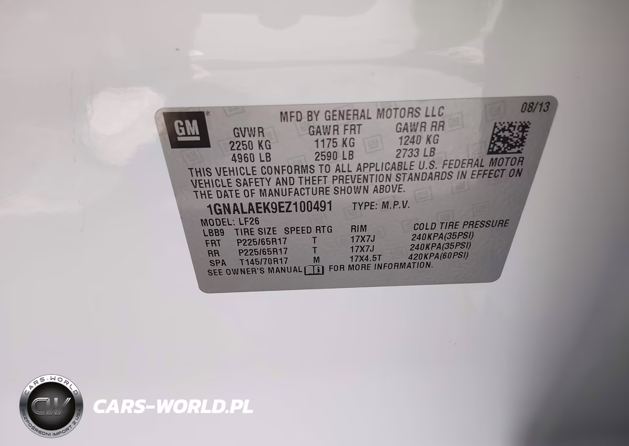 2014 Chevrolet Equinox Ls VIN:1GNALAEK9EZ100491 - 9