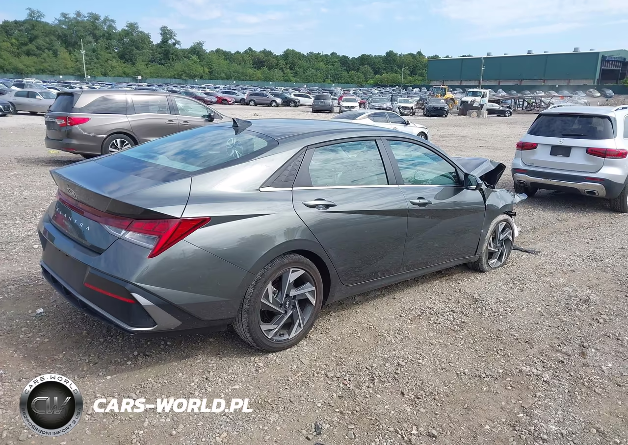 2025 Hyundai Elantra Sel Convenience VIN:KMHLS4DG7SU908460 - 4