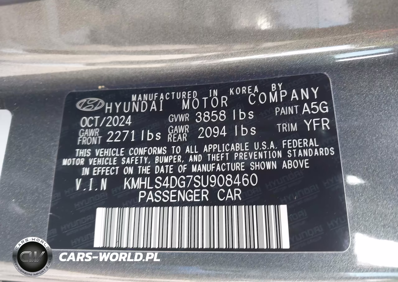 2025 Hyundai Elantra Sel Convenience VIN:KMHLS4DG7SU908460 - 9