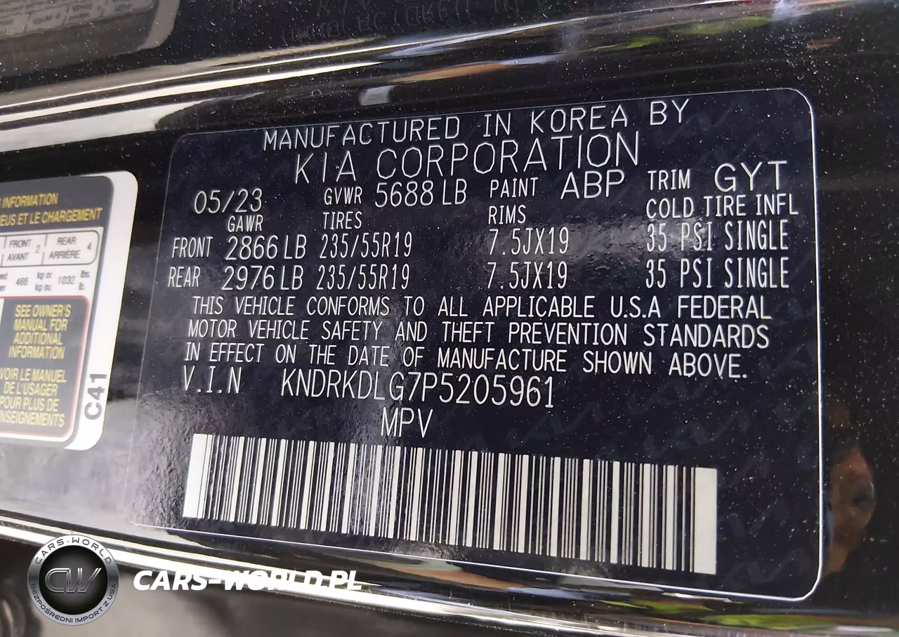 2023 Kia Sorento Hybrid Sx Prestige VIN:KNDRKDLG7P5205961 - 9