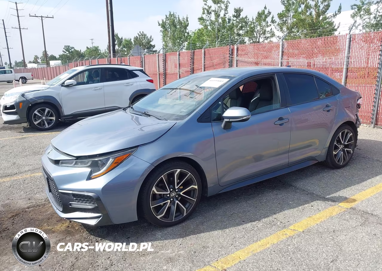 2020 Toyota Corolla Se VIN:JTDS4RCE3LJ021464 - 2
