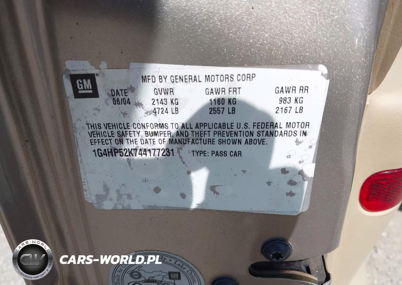 2004 Buick Lesabre Custom VIN:1G4HP52K744177231 - 9