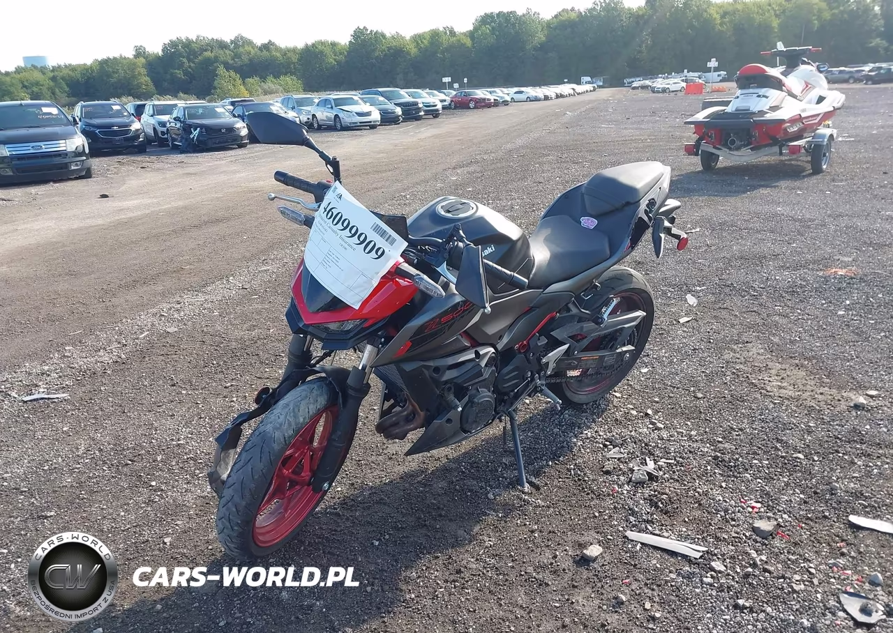 2025 Kawasaki Er500 VIN:ML5ERGF11SDA45543 - 2