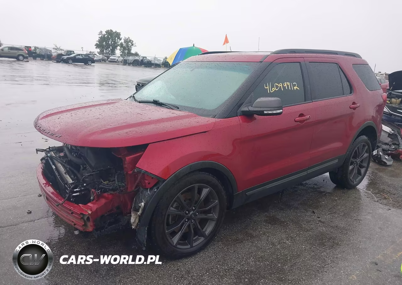2017 Ford Explorer Xlt VIN:1FM5K8D88HGA08747 - 2