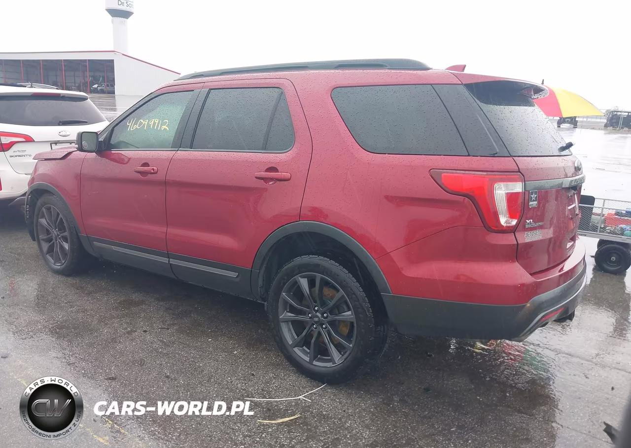 2017 Ford Explorer Xlt VIN:1FM5K8D88HGA08747 - 3