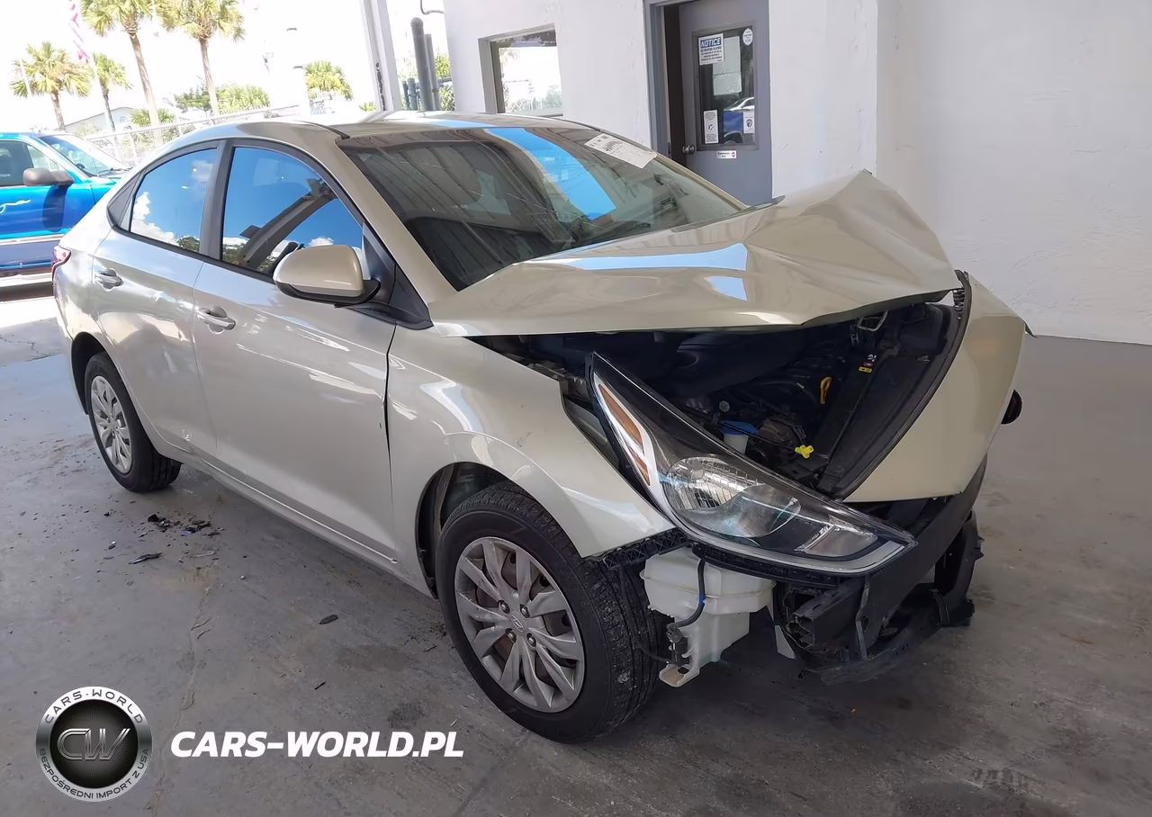 2019 Hyundai Accent Se VIN:3KPC24A31KE049080 - 1