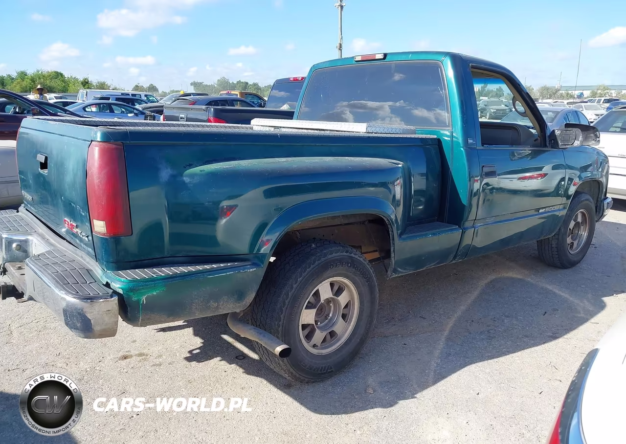 1997 GMC Sierra 1500 Sl Wideside VIN:1GTEC14W2VZ513514 - 4