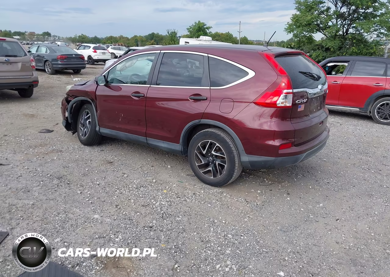 2016 Honda Cr-V Se VIN:2HKRM4H40GH679405 - 3